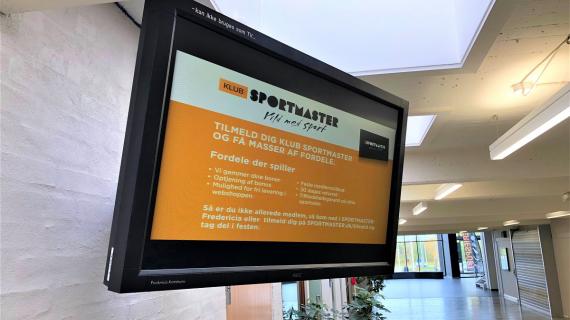 TV Skærm i Fredericia Idrætscenter TV Skærm i Fredericia Idrætscenter